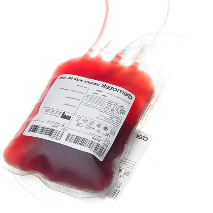 Quadruple Blood Bag 1