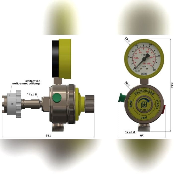 Rail-Mounted Vacuum Regulator 5