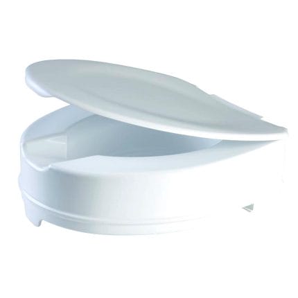 Raised Toilet Seat With Lid