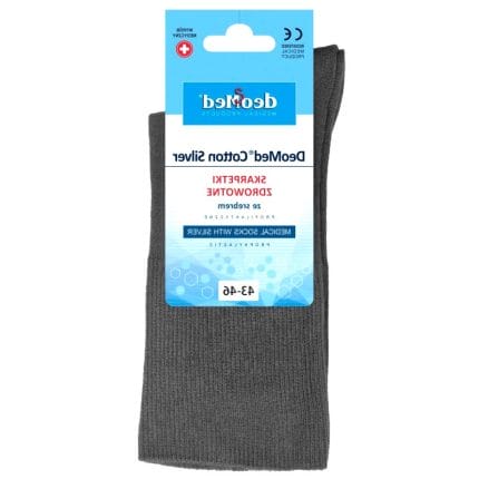 Silver Yarn Antimicrobial Socks