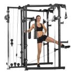 Smith Machine With Pull-Up Bar 1