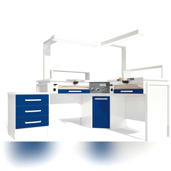 Stainless Steel Dental Laboratory Workstation 3