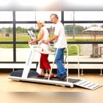 Treadmill Ergometer With Handrails 7