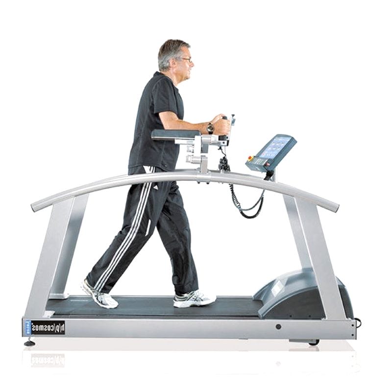 Treadmill Ergometer With Underarm Bars