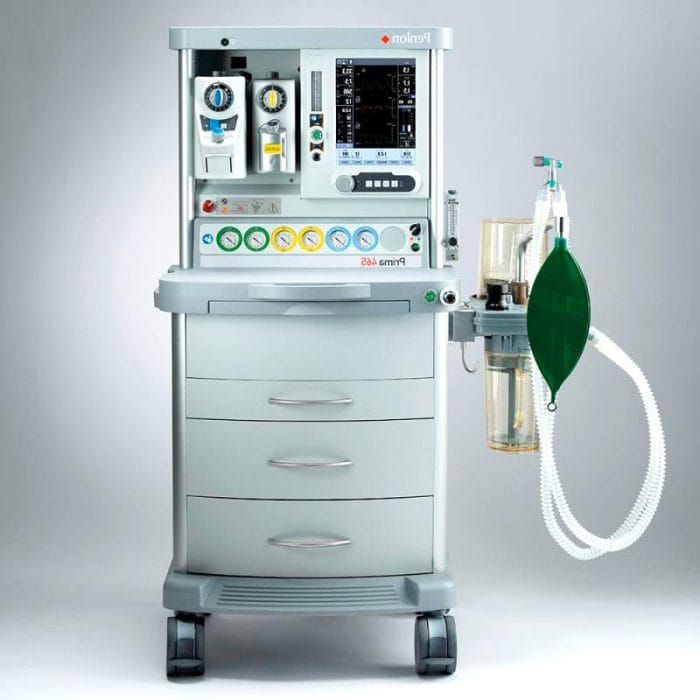 Trolley-Mounted Anesthesia Workstation