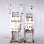 Trolley-Mounted Apheresis Machine 1