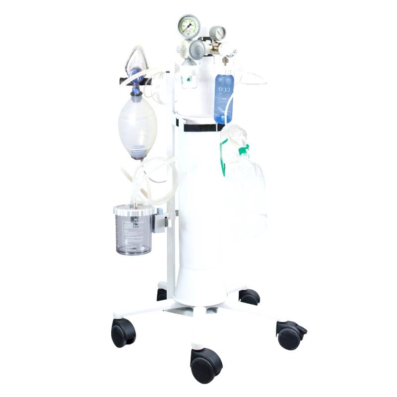 Trolley-Mounted Oxygen Therapy System