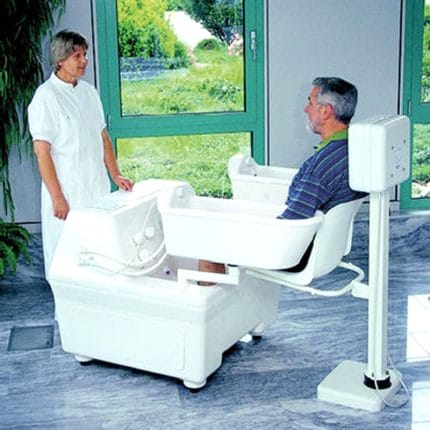 Upper Limb Galvanic Therapy Bathtub 1